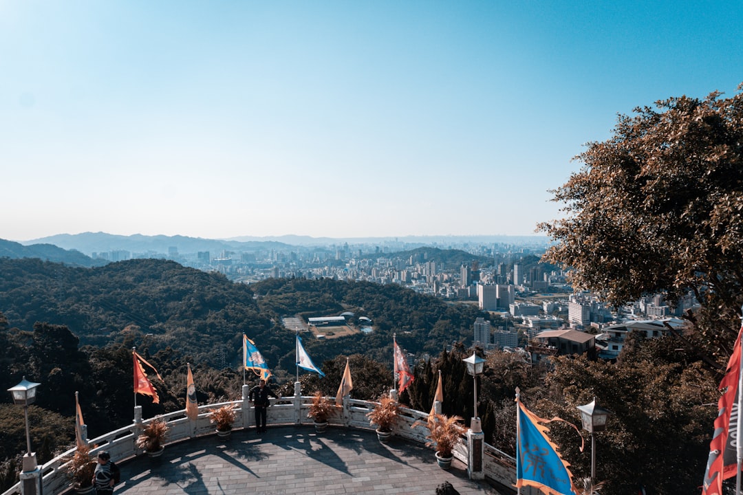 Hakka mountain village landscape in Taiwan