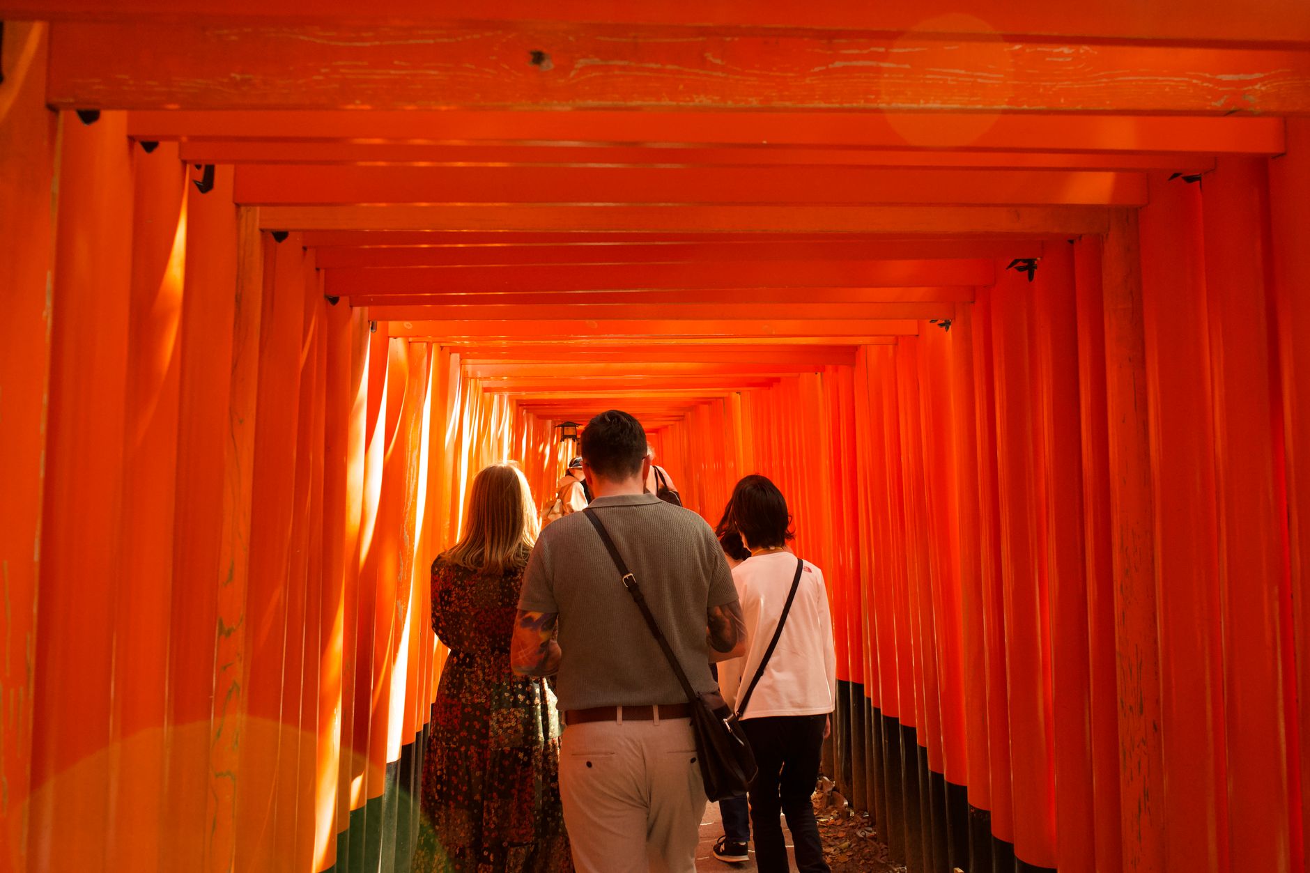 Fushimi Inari Taisha torii gates - Photo by Aaron Ulsh on Pexels