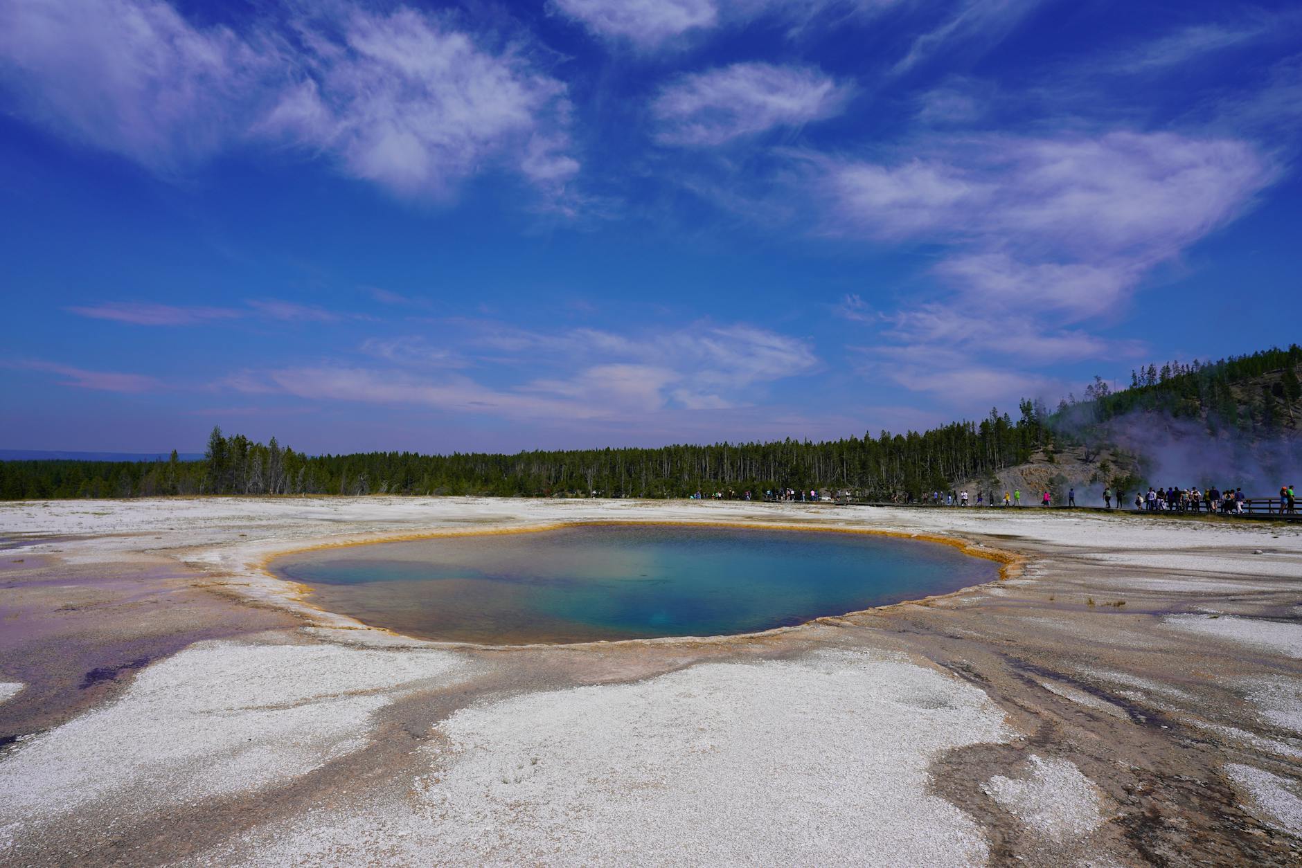 Yellowstone geyser